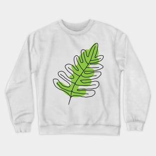 leaf art drawing Crewneck Sweatshirt